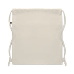 Recycled cotton drawstring bag