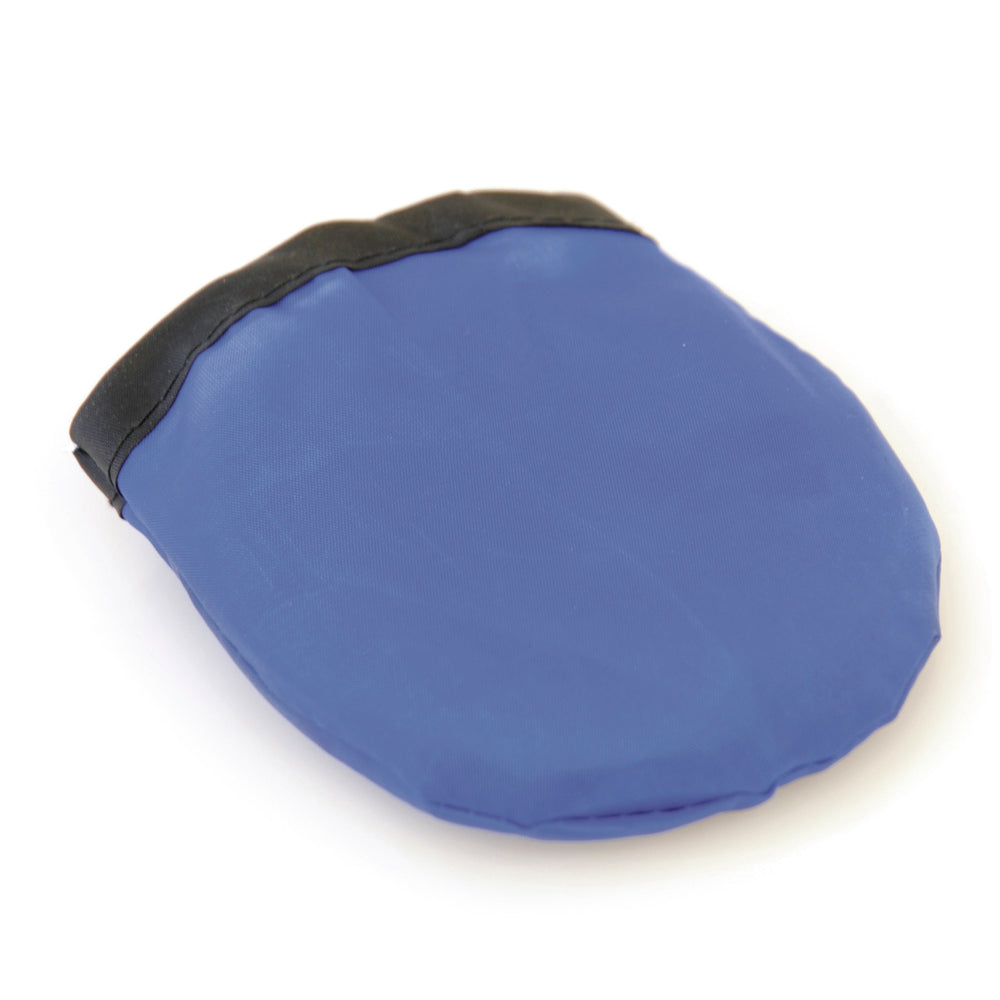 Branded Foldable Foldaway Frisbee with Pouch and Black trim
