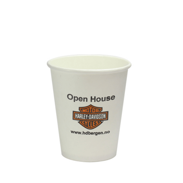 8oz Single Walled Simplicity Paper Cup