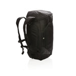 Branded Swiss Peak RFID sports duffel & backpack