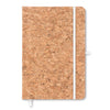 Branded A5 cork notebook 96 lined