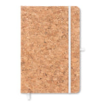 Branded A5 cork notebook 96 lined
