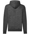 Fruit of the Loom Classic Zip Hooded Sweatshirt Dark Heather