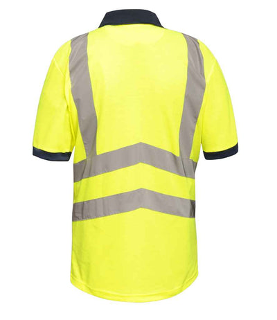 Regatta High Visibility Pro Contrast Piqué Polo Shirt