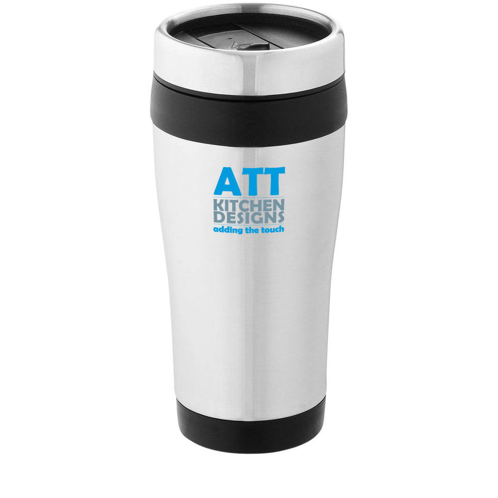 Branded Elwood 410 ml insulated tumbler