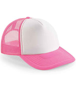 Branded Beechfield Vintage Snapback Trucker Cap