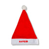 Branded Embroidered Plush Santa Hat