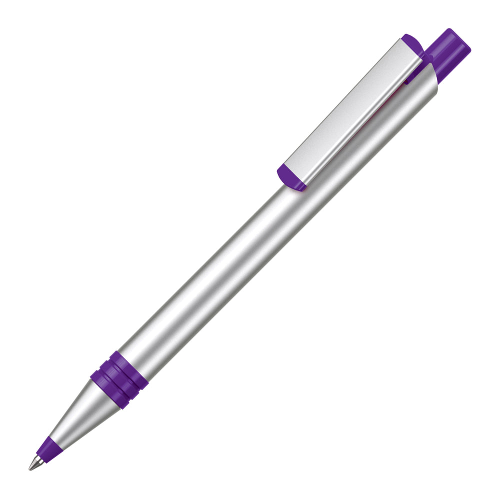 Branded VIRTUO ALUM recycled ball pen with rpet trim