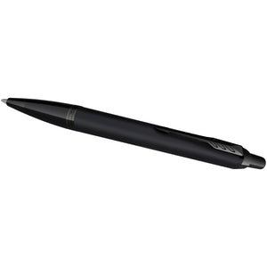 Branded Parker IM achromatic ballpoint and rollerball pen set with gift box