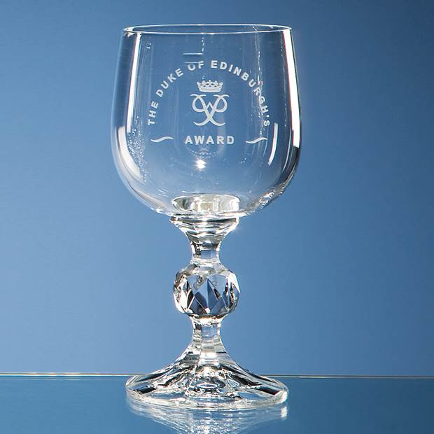 Branded 190ml Claudia Crystalite Wine Glass