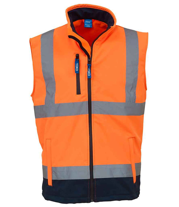 Yoko Hi-Vis Soft Shell Gilet