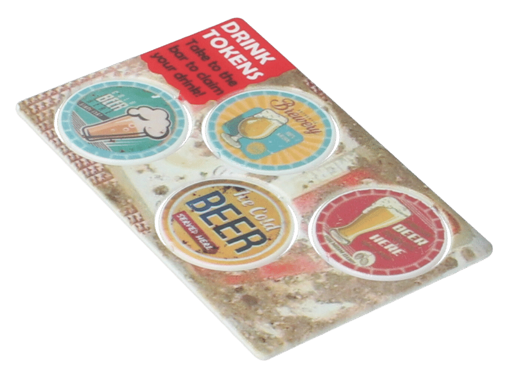 Walletmate Drink Tokens – Totally Branded