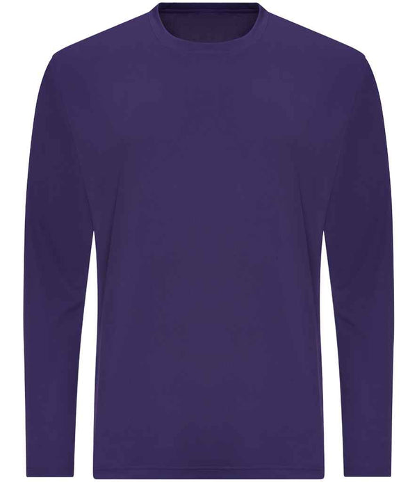 Branded AWDis Cool Long Sleeve Wicking T-Shirt