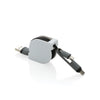 Branded 3-in-1 retractable cable