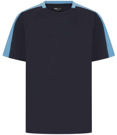 Finden + Hales Kids Team T-Shirt Navy/Sky blue
