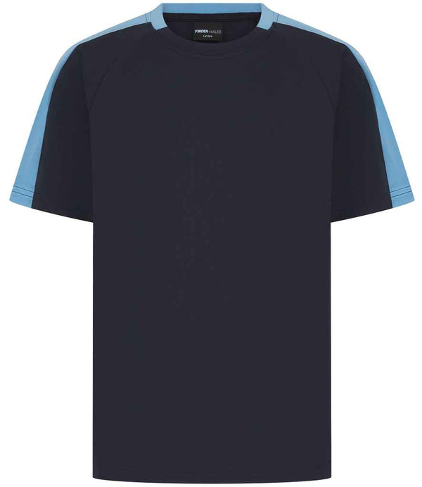 Finden + Hales Kids Team T-Shirt Navy/Sky blue