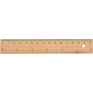 Carus Bamboo ruler