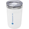 Branded Bello 420 ml glass tumbler with recycled plastic outer wall
