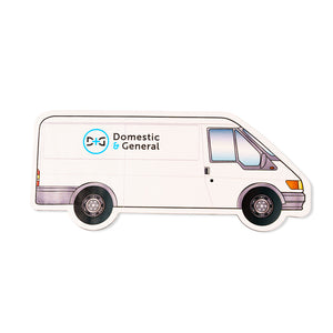 Van Shaped Fridge Magnet