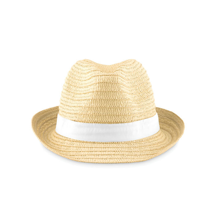 Branded Paper straw hat