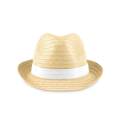 Branded Paper straw hat