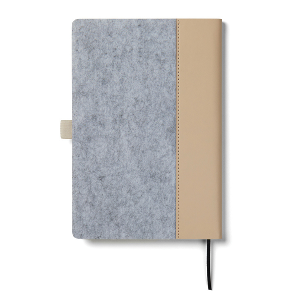 VINGA Albon GRS recycled felt notebook