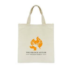 10oz Thick Canvas Mini Shopping Bag with Printed Logo