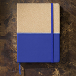 Duo Cork and Imitation Leather Notebook
