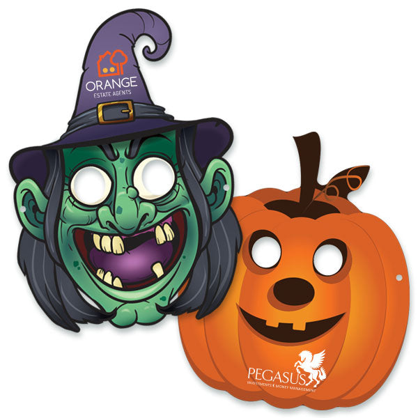 Fun Face Masks with Halloween Characters