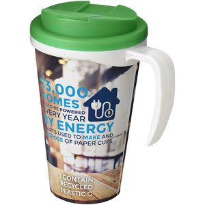 Brite-Americano® Grande 350 ml mug with spill-proof lid