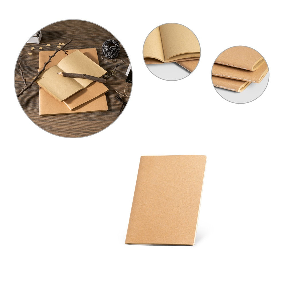 ALCOTT A6. Notebook with cardboard cover (250 g/m²)