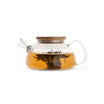 SNEAD. Borosilicate glass teapot with bamboo lid 750 mL