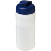 Branded Baseline® Plus 500 ml flip lid sport bottle