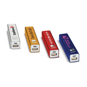 Square Aluminium Power Bank