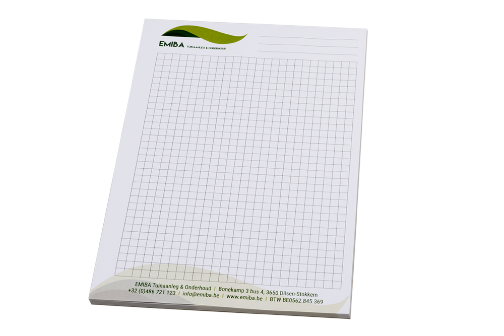 Branded A5 Notepad