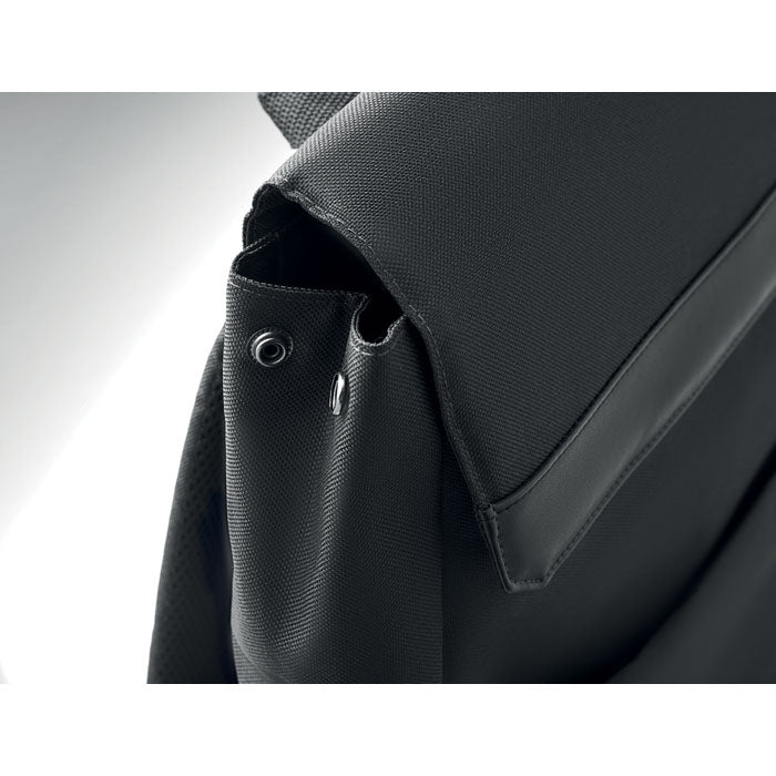 Branded 600D RPET laptop backpack