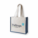 Kongoni Jute & Canvas Bag