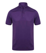 Henbury Slim Fit Stretch Microfine Piqué Polo Shirt