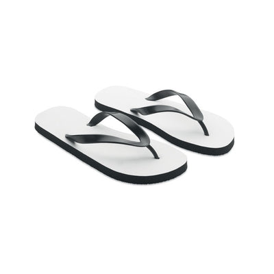 Branded Sublimation beach slippers XL
