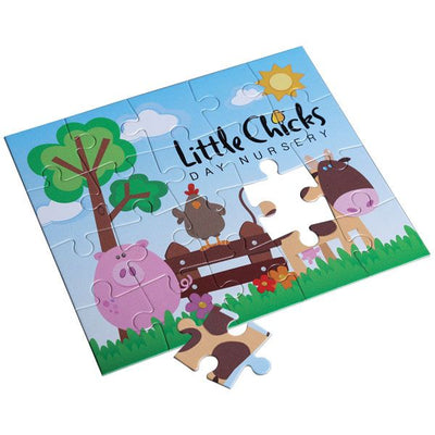 20 Piece Jigsaw Printed Full Colour on 2 Sides