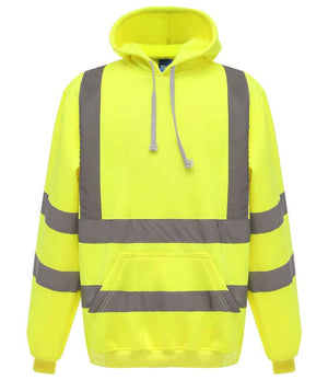 Yoko Hi-Vis Pull Over Hoodie Yellow
