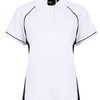 Finden and Hales Ladies Performance Piped Polo Shirt