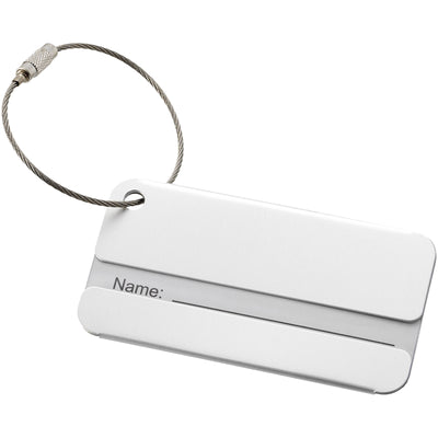 Branded Discovery luggage tag