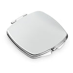 SHIMMER. Metal compact mirror