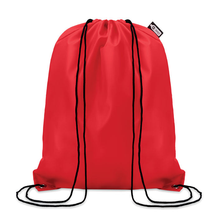 Branded 190T RPET drawstring bag