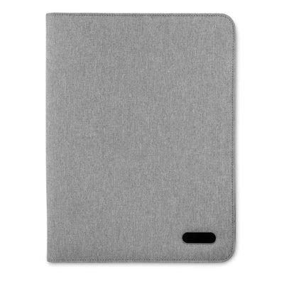 Branded A4 conference folder zipped