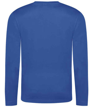 AWDis Cool Long Sleeve Wicking T-Shirt Royal Blue