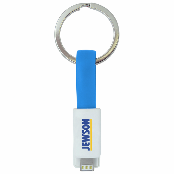 Branded 2-in-1 Keyring Charging Cable