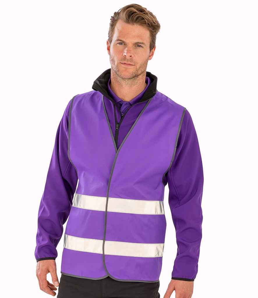 Result Core Enhanced Vis Vest Purple