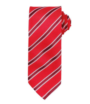 Premier Waffle Stripe Tie